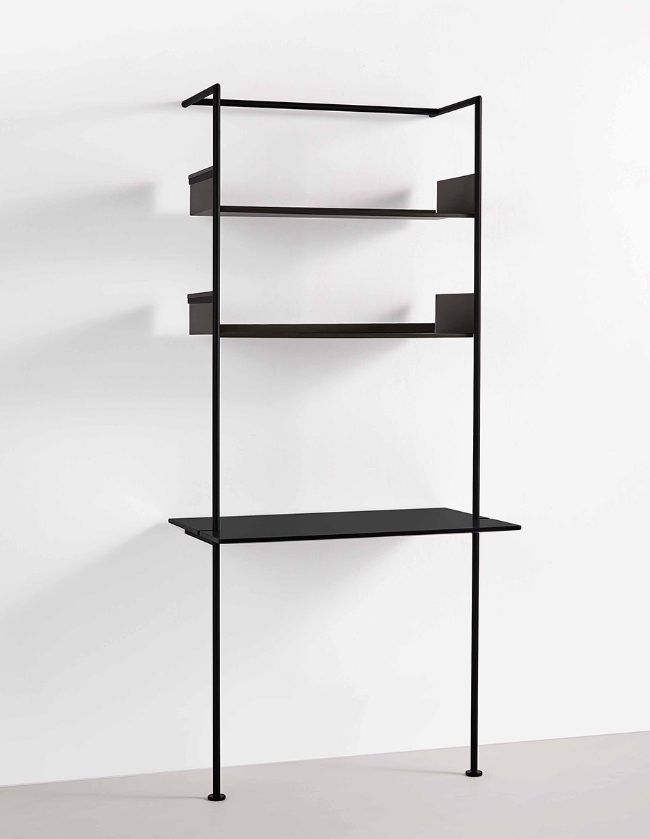 Pool Desk with two shelves