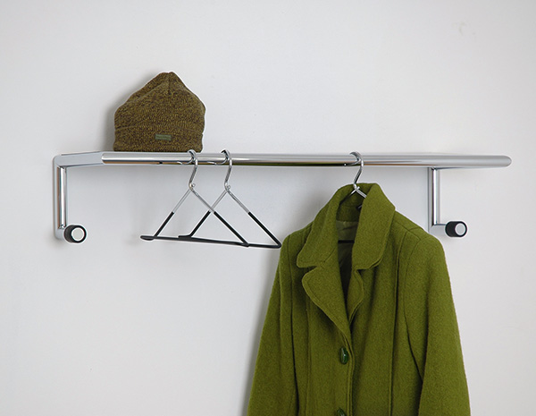 Link wall mounted coat rack