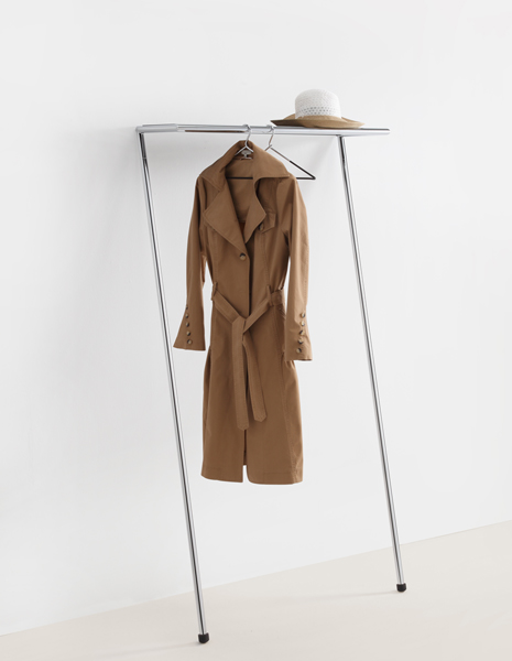 Zen lean on the ewall coat rack