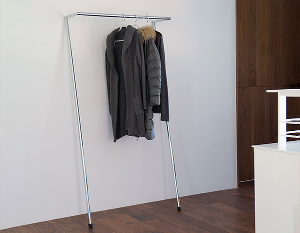 Zen lean on the ewall coat rack